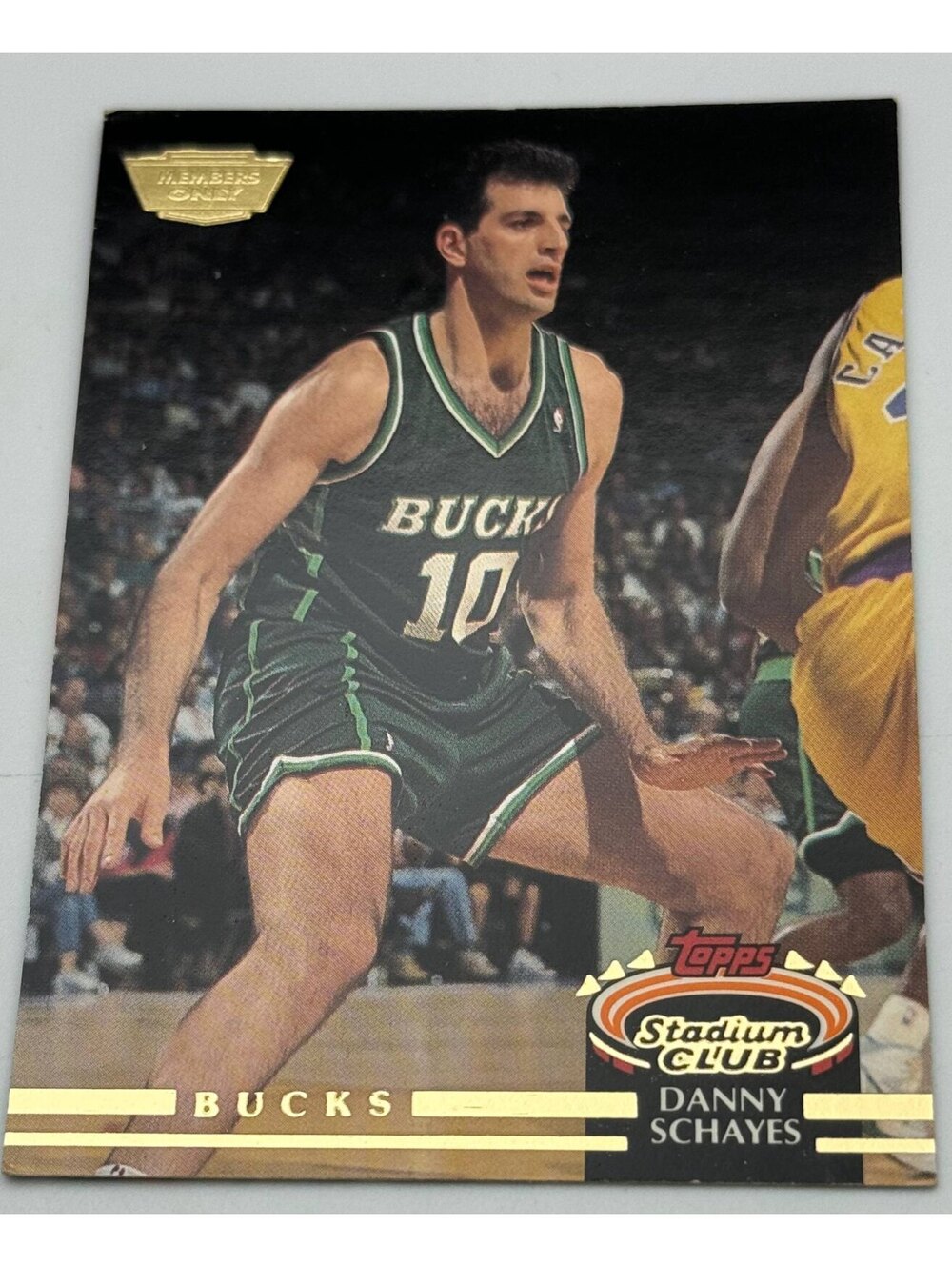 Danny Schayes 1992-93 Stadium Club BASKETBALL #61 Milwaukee Bucks